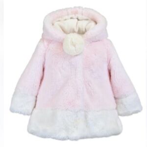 American Widgeon Faux Fur Cotton Candy Hooded Jacket • Size 6